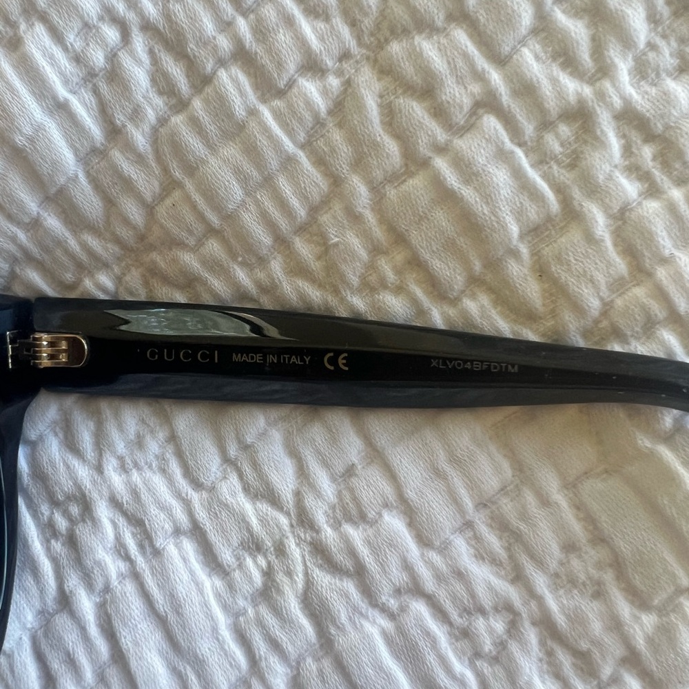 Authentic Gucci Round-Frame Acetate Sunglasses Wi… - image 8